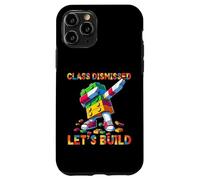 Let's Build Funny Blocks Bricks Toy Lovers Master Builder Carcasa para iPhone 11 Pro