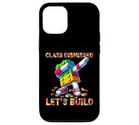 Let's Build Funny Blocks Bricks Toy Lovers Master Builder Carcasa para iPhone 12/12 Pro