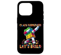 Let's Build Funny Blocks Bricks Toy Lovers Master Builder Carcasa para iPhone 16 Pro