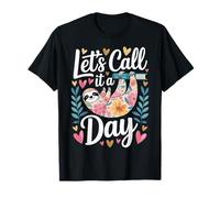 Let's Call It A Day Tired Office Worker Employee ------ Camiseta