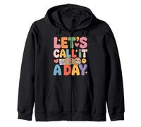 Let's Call It A Day Tired Office Worker Employee - Sudadera con Capucha