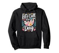 Let's Call It A Day Tired Office Worker Employee - Sudadera con Capucha