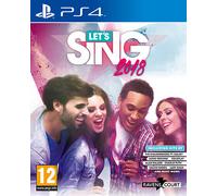 Let's Cantar 2018+1 Micrófono PS4 PLAYSTATION 4 Deep Silver
