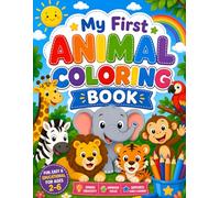 Let's Color Animals!: Fun and Easy Animal Coloring Pages for Toddlers and Preschoolers | Cute Animals, Big Simple Designs, and Creative Screen-Free Activities
