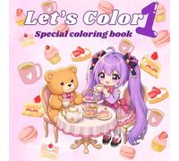 Let's Color : funy moments with Chibi girl: Coloring book for kids