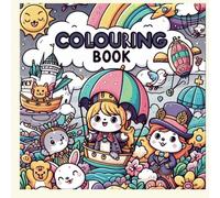 Let's colour - Colouring book: Cartoon themed - 50 drawings
