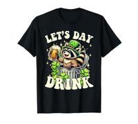 Lets Day Drink Vintage Día de San Patricio Lucky para mujer Camiseta