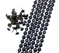 Let's Decorate Tiras de Tachuelas para Tapicería de 5 Metros Doradas, Tiras de Clavos Decorativos Ribetes Cintas para Sofá, Tachuelas para Sillas de Jardín Interior, Tachuelas Sueltas a Juego (11mm