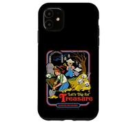 Let's Dig for Treasure Pirate Retro Funny Adult Humor Carcasa para iPhone 11