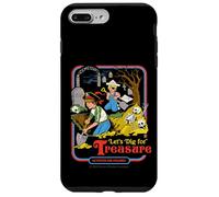 Let's Dig for Treasure Pirate Retro Funny Adult Humor Carcasa para iPhone 7 Plus/8 Plus