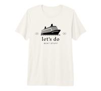 Let's Do Boat Stuff 2026 Vacaciones en Crucero Camiseta Premium