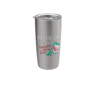 Lets Eat Kids Punctuation Saves Lives Grammar Teacher Gift Vaso térmico de acero inoxidable de doble pared