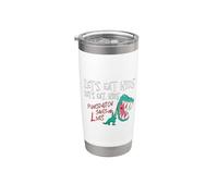 Lets Eat Kids Punctuation Saves Lives Grammar Teacher Gift Vaso térmico de acero inoxidable de doble pared