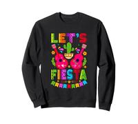 Let's Fiesta Vibrante Tema Musical Fiesta Sudadera