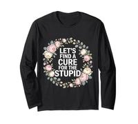 Let's Find A Cure For The Stupid Chistes de Sarcasmo - Manga Larga