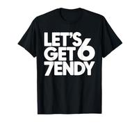 Let's Get 6 7endy Tipografía Retro Años 60 70 Cumpleaños Camiseta