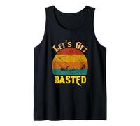 Let's Get Basted Camisa para Mujeres y Hombres, Día de Acción de Gracias del Pavo Camiseta sin Mangas