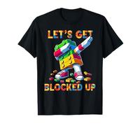 Let's Get Blocked Up Funny Master Builder Dabbing Camiseta