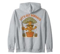 Let's Get Bonsai'd Retro Tree Party Design Sudadera con Capucha