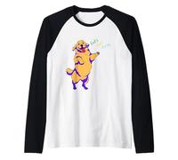 Let's Get Cray: Mardi Gras Camiseta Manga Raglan