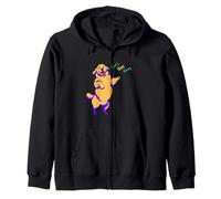 Let's Get Cray: Mardi Gras Sudadera con Capucha