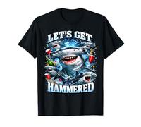Let's Get Hammerhead Shark Pun Dad Joke Camiseta