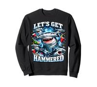 Let's Get Hammerhead Shark Pun Dad Joke Sudadera