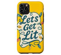 Let's Get Lit - Divertidas Luces de Navidad para Fiestas Carcasa para iPhone 11 Pro