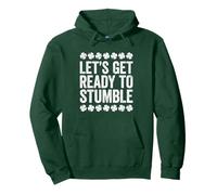 Let's Get Ready To Stumble Camisa Hombres Mujeres Día de San Patricio Sudadera con Capucha