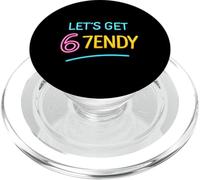 Let's Get Sendy 67 Six Seven 7endy 6 7endy 67 Meme Funny 6 7 PopSockets PopGrip para MagSafe