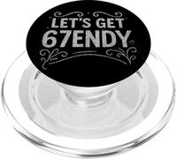 Let's Get Sendy 67 Six Seven 7endy 6 7endy 67 Meme Funny 6 7 PopSockets PopGrip para MagSafe
