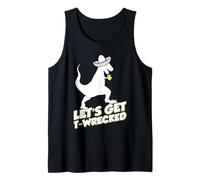 Let's Get T-Wrecked - Fiesta T-Rex Dinosaur Summer Festival Camiseta sin Mangas
