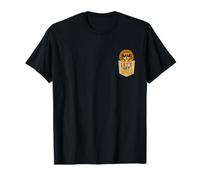 Let's Get Wild Pocket Birthday Safari Funny Kids Lion Bday Camiseta