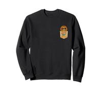 Let's Get Wild Pocket Birthday Safari Funny Kids Lion Bday Sudadera