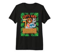 Let's Get Wild Zoo Viaje para Animales Aventura Amantes Familia Camiseta Premium