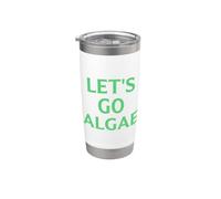 Let's Go Algae Funny Reflecting Pool Sátira política Vaso térmico de acero inoxidable de doble pared