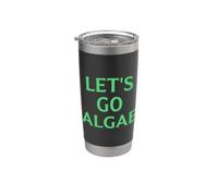 Let's Go Algae Funny Reflecting Pool Sátira política Vaso térmico de acero inoxidable de doble pared