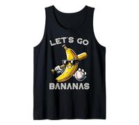 Lets Go Bananas Béisbol Retro Deportes Niños Niños Hombres Jóvenes Camiseta sin Mangas