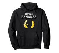Lets Go Bananas Funny Tropical Fruit Lover Hombres Mujeres Niños Sudadera con Capucha