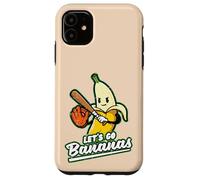 Lets Go Bananas - Guantes Deportivos para Bate de béisbol para Hombres y niños Carcasa para iPhone 11