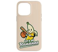 Lets Go Bananas - Guantes Deportivos para Bate de béisbol para Hombres y niños Carcasa para iPhone 14 Pro MAX