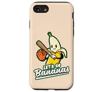Lets Go Bananas - Guantes Deportivos para Bate de béisbol para Hombres y niños Carcasa para iPhone SE (2020) / 7/8
