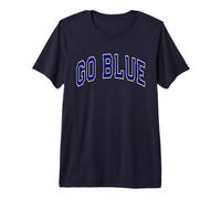 Let's GO Blue Summer Camp Team Competition Evento Juego de Guerra Camiseta Premium