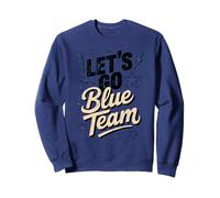 Let's GO Blue Team Campamento de Verano Torneo Día de Campo Francia Sudadera