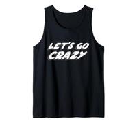 Let's Go Crazy | Canción de 1980 90's Music Purple One Camiseta sin Mangas