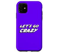Let's Go Crazy | Canción de 1980 90's Music Purple One Carcasa para iPhone 11