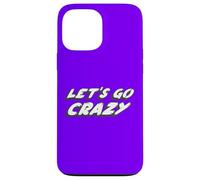 Let's Go Crazy | Canción de 1980 90's Music Purple One Carcasa para iPhone 13 Pro MAX