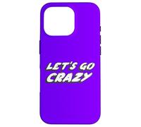 Let's Go Crazy | Canción de 1980 90's Music Purple One Carcasa para iPhone 16 Pro