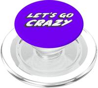 Let's Go Crazy | Canción de 1980 90's Music Purple One PopSockets PopGrip para MagSafe