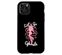 Let's Go Ghouls para Halloween, Vaquera, Western, Pastel, gótico, Rosa Carcasa para iPhone 11 Pro